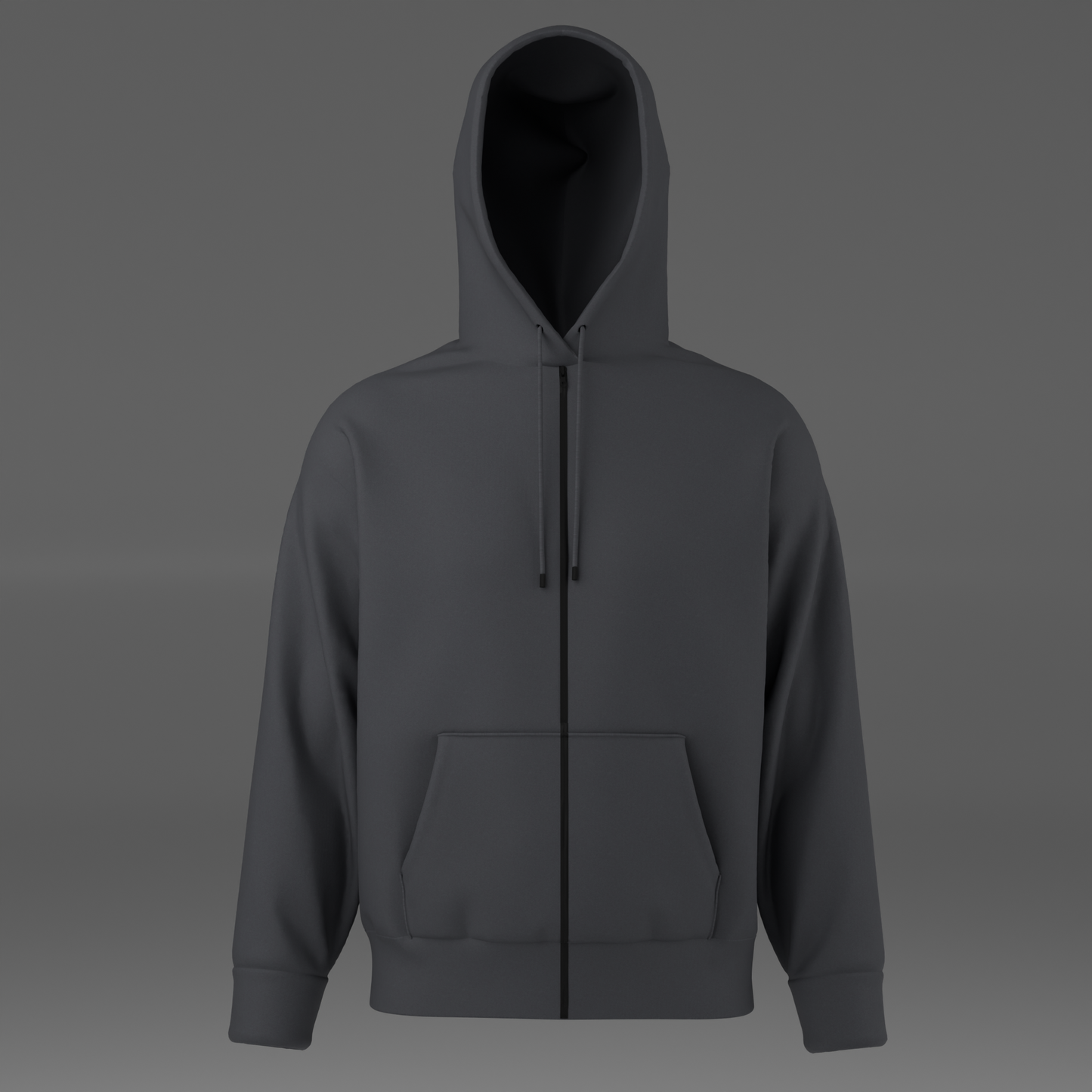 Oversize Zip Hoodie – personalisierbar & individuell bedruckbar